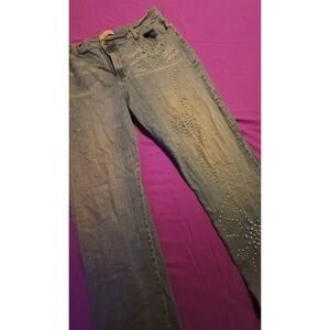 Lena Jeans brand Denim Jeans Size: 16 (0276)